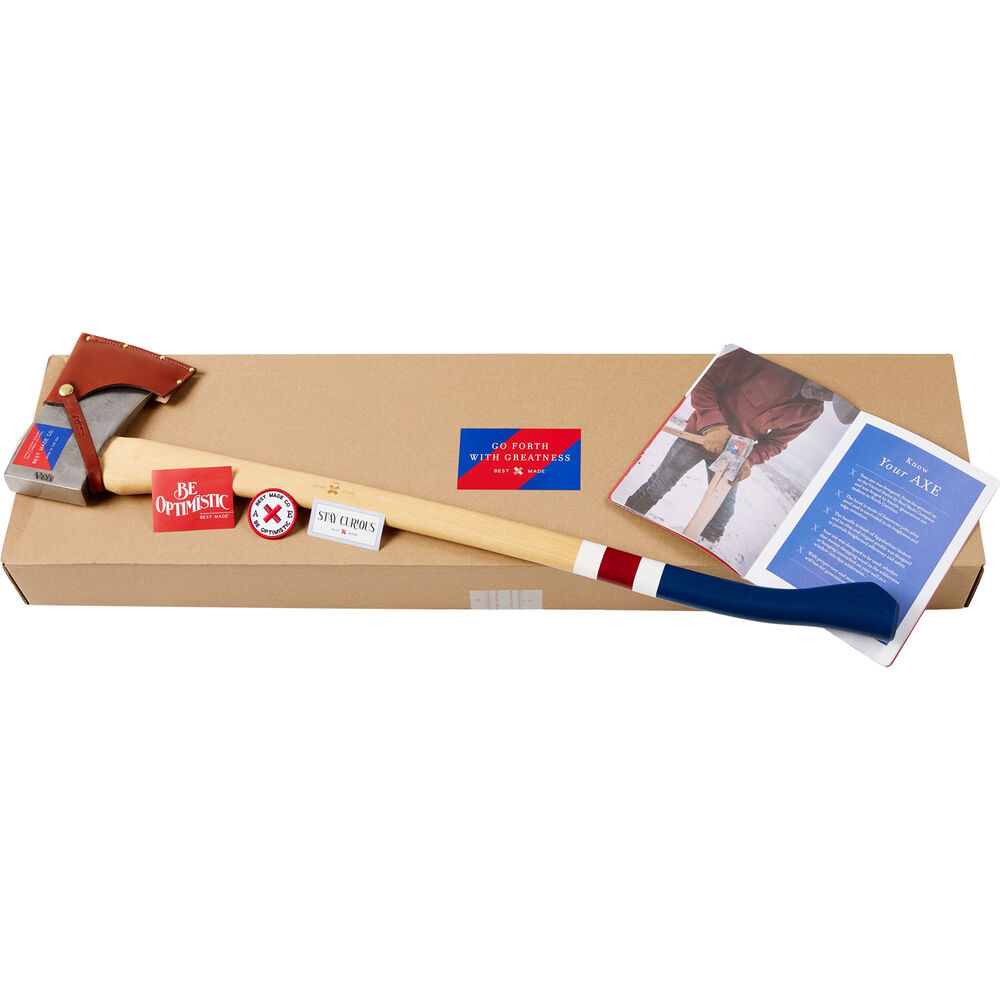 The Best Made Hand-Painted American Felling Axe Main Image