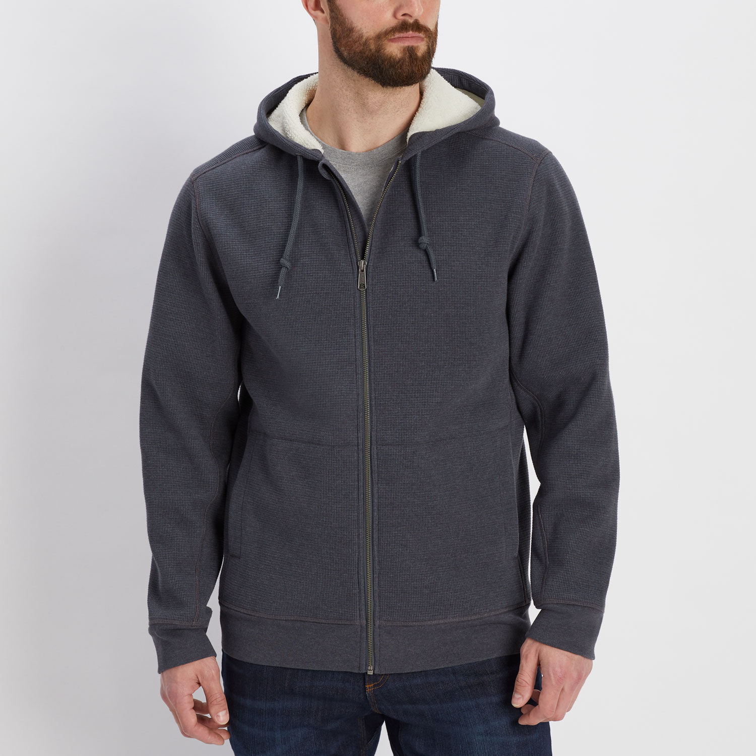 Wool lined hoodie cheap mens