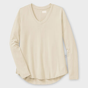 Women's Plus AKHG Renew Bamboo Long Sleeve Tee