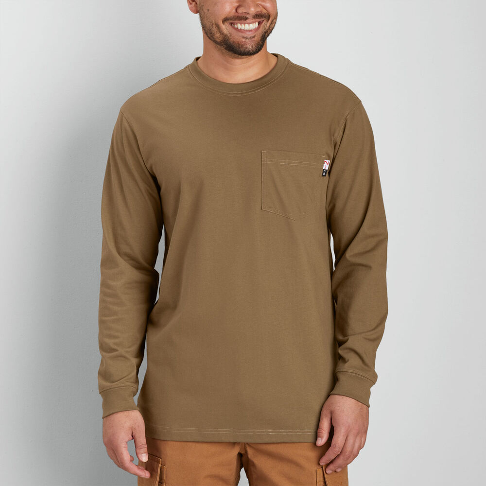 Men's Flame-Resistant Longtail T Long Sleeve Crew Main Image