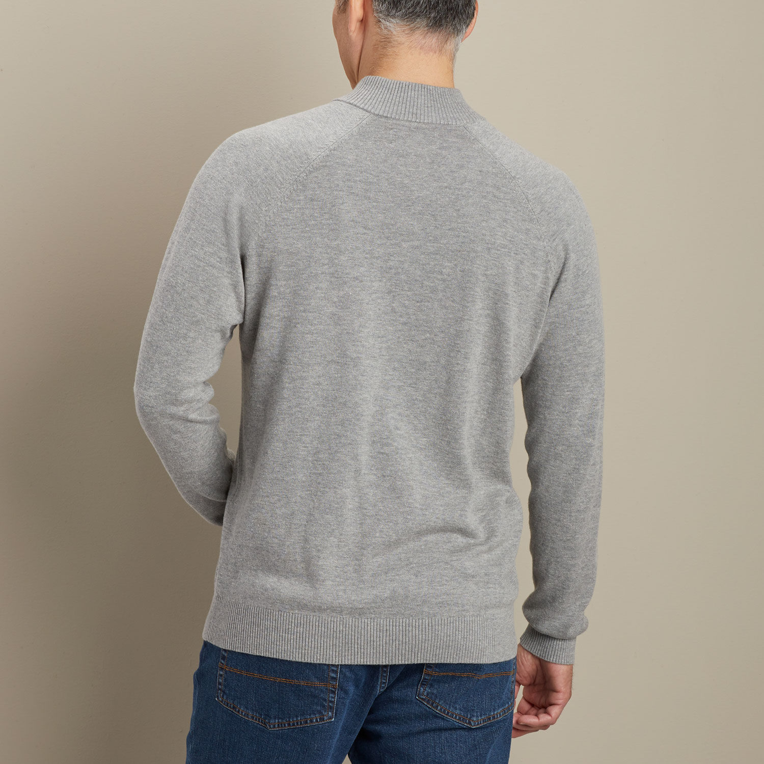 Men's Rocket Science 1/4 Zip Mock Sweater | Duluth Trading Company