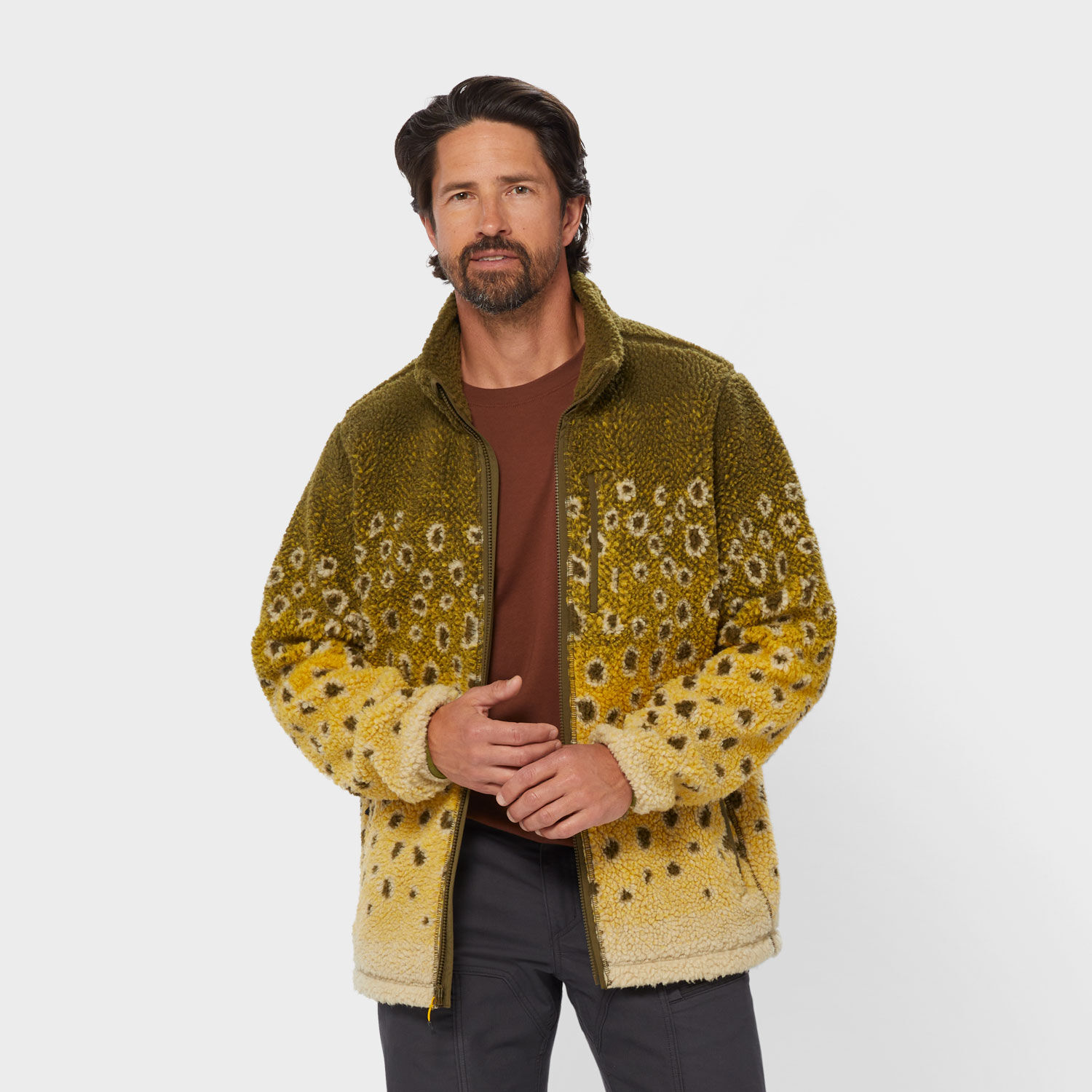 Men's AKHG Kindler Pile Fleece Full Zip Jacket | Duluth Trading