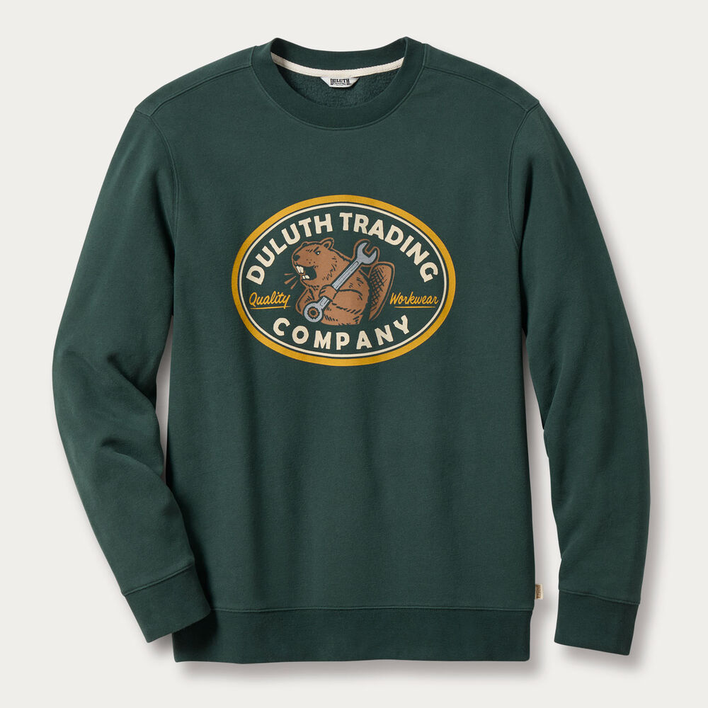 Men's Duluth Heritage Pullover Crew Sweatshirt Main Image