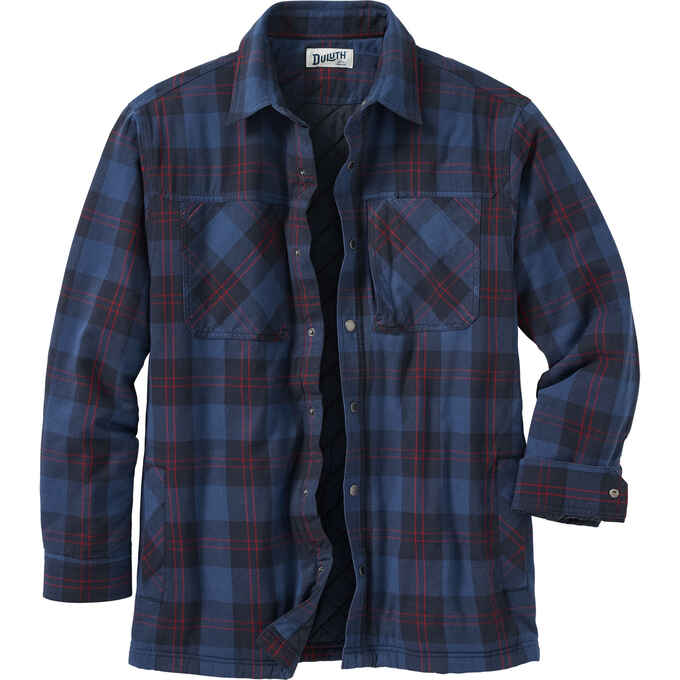 Men’s Free Swingin’ Flannel Shirt Jac | Duluth Trading Company