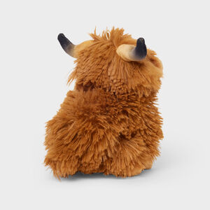 Tall Tails Highland Cow with Squeaker Dog Toy