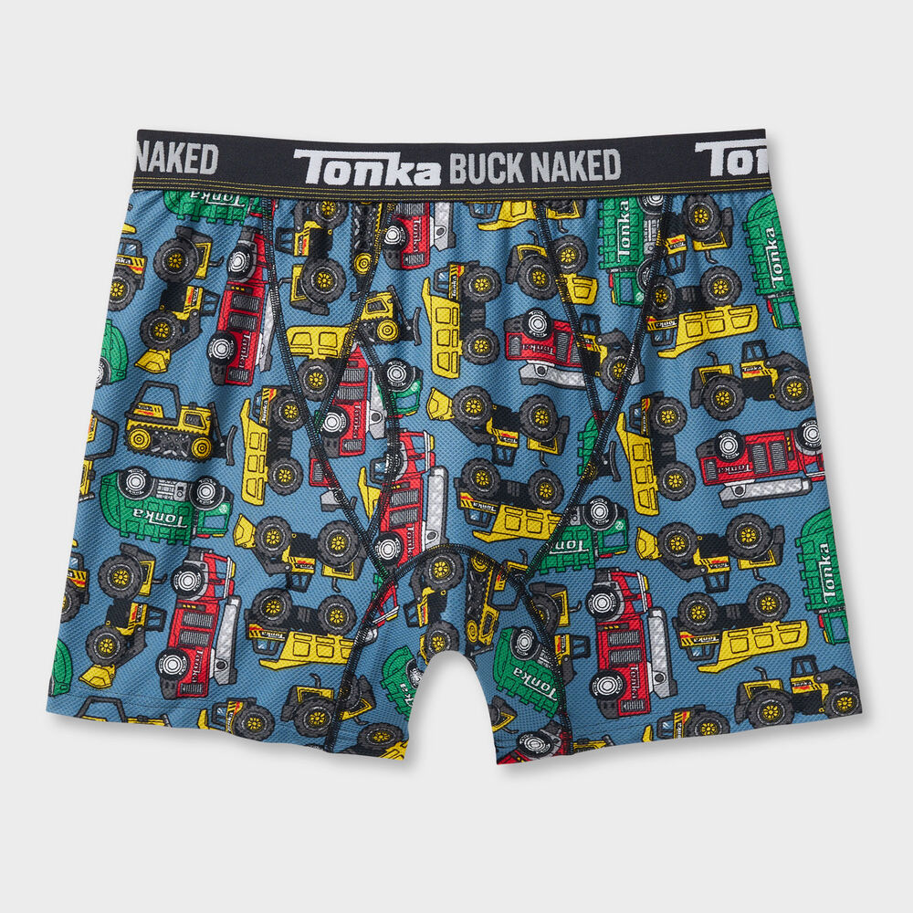 Men's Buck Naked Pattern Boxer Briefs Main Image