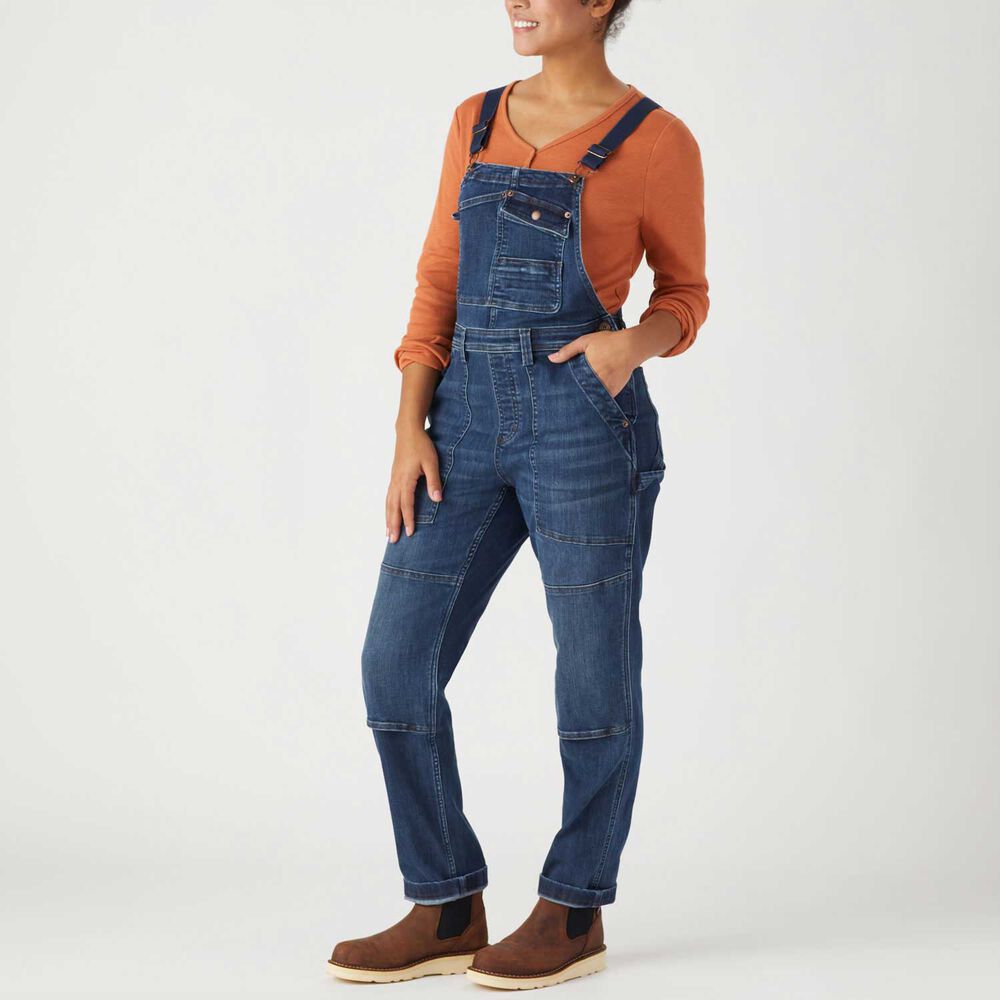 Women's Double Flex Denim COOLMAX Overalls Main Image