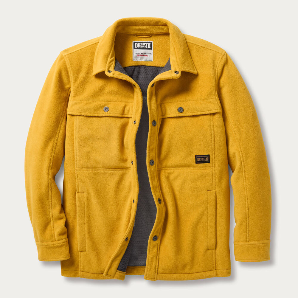 Men's Shoreman's Fleece Shirt Jac Main Image