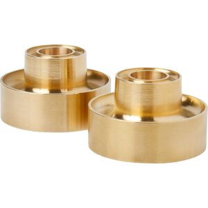 Fort Standard Brass Stacking Candle Holders