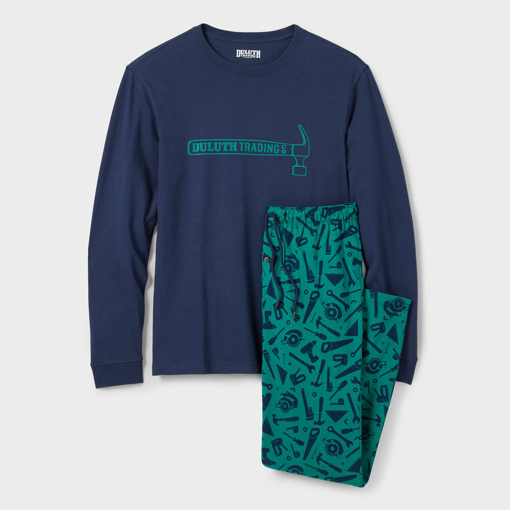 Men's Lumber Jams Cotton Sleep Set Main Image