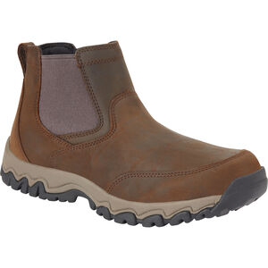 Men's Wild Boar Leather Pull On Boots
