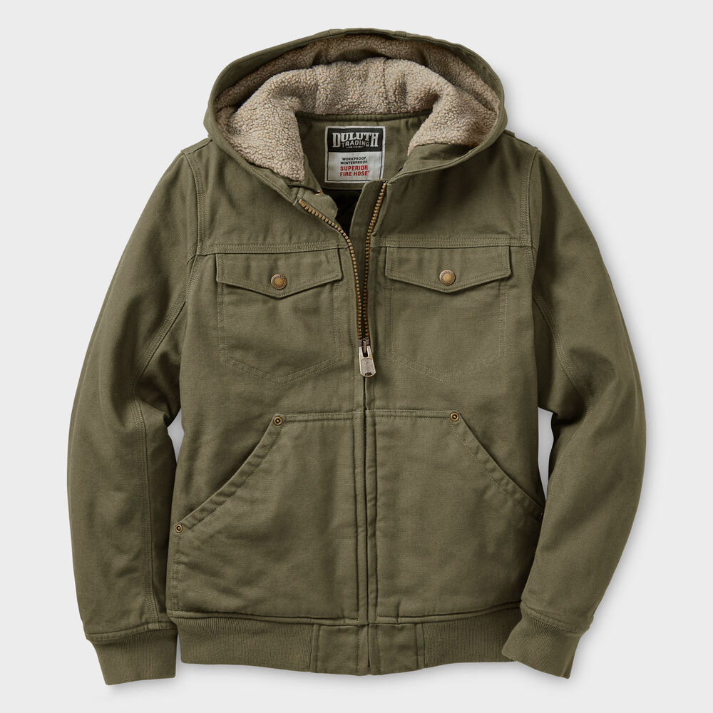 Women's Superior Fire Hose Insulated Hooded Jacket Main Image