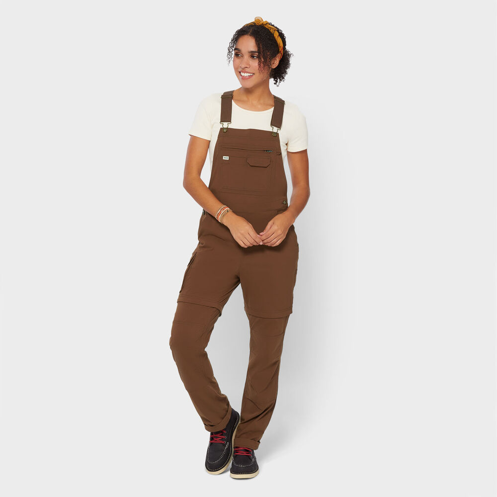 Women's Heirloom Gardening Convertible Bib Overalls Main Image