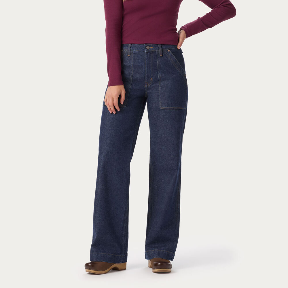 Women's Duluth Heritage Wide Leg Jeans Main Image