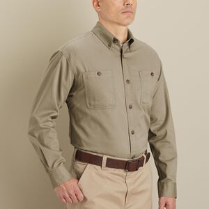 Men's Everyday Twill Long Sleeve Work Shirt