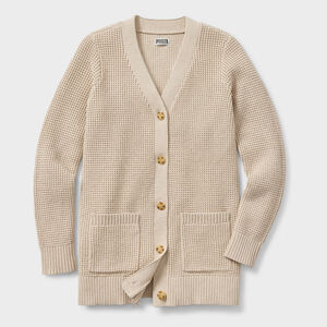 Women's Heritage Waffle Stitch Cardigan