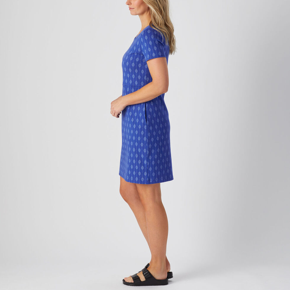 Women's NoGA Naturale Cotton Short Sleeve Dress | Duluth Trading Company Women's NoGA Naturale Cotton Short Sleeve Dress | Duluth Trading Company