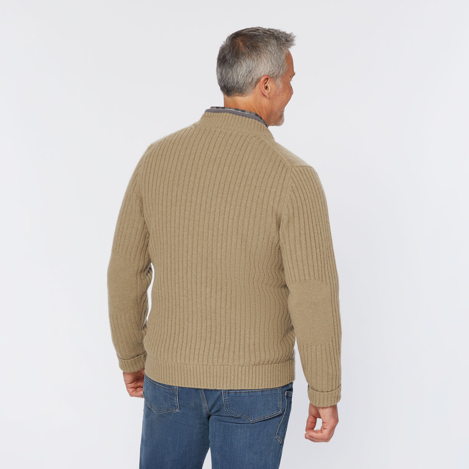 Shetland Wool Windproof Zip Sweater | Duluth Trading Company