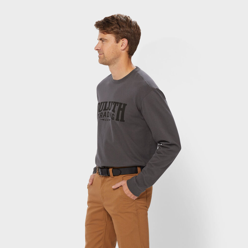 Men's Longtail T Relaxed Fit LS Logo T-Shirt Main Image