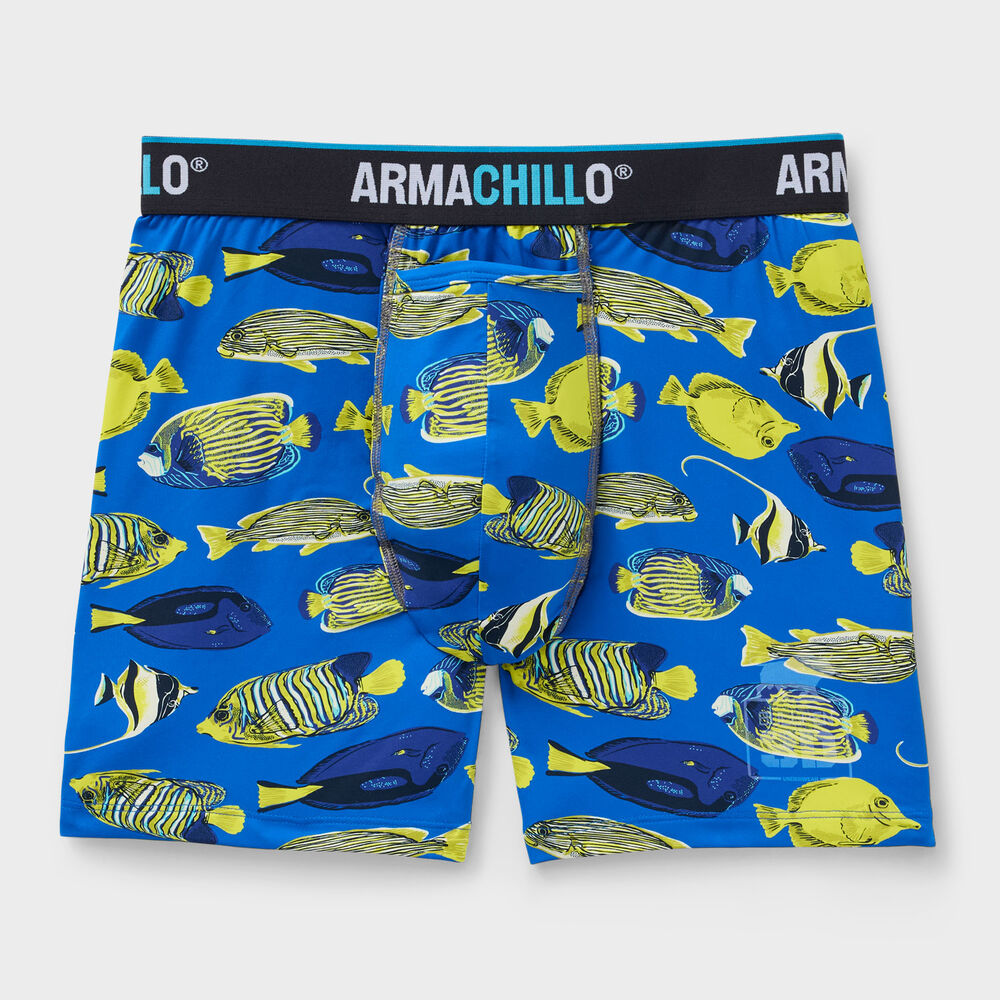 Men's Armachillo Pattern Bullpen 3D Boxer Briefs Main Image