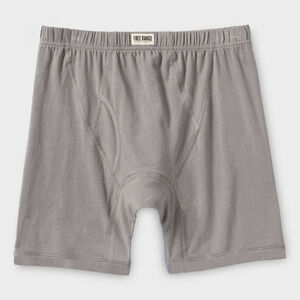 Men's Free Range Organic Cotton Boxer Briefs PEW XLG