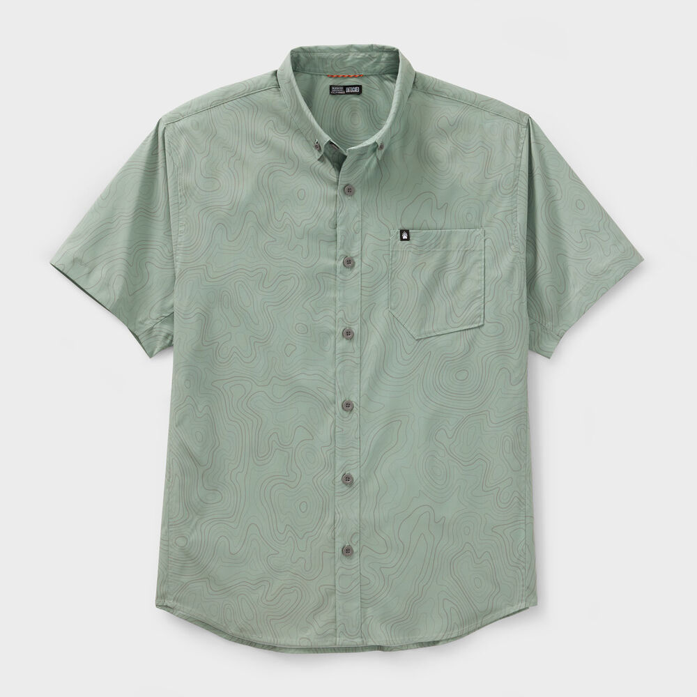 Men's AKHG Ventech Relaxed Fit Short Sleeve Shirt Main Image