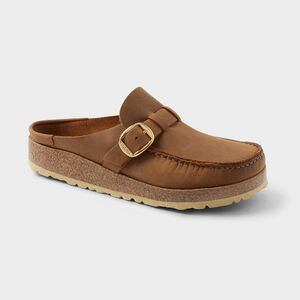 Women's Birkenstock Buckley Oiled Leather Clogs