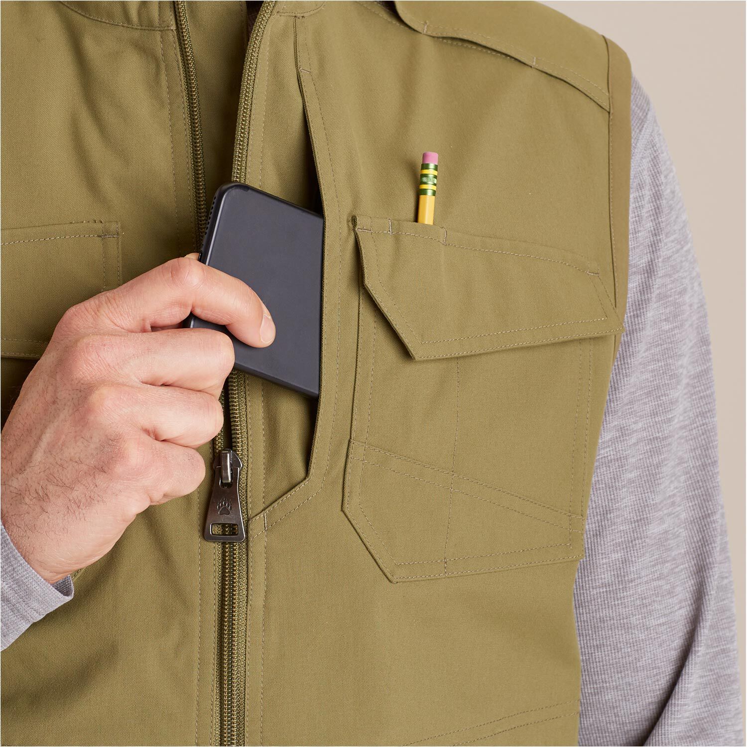 Men's Alaskan Hardgear Quickhatch Vest | Duluth Trading Company