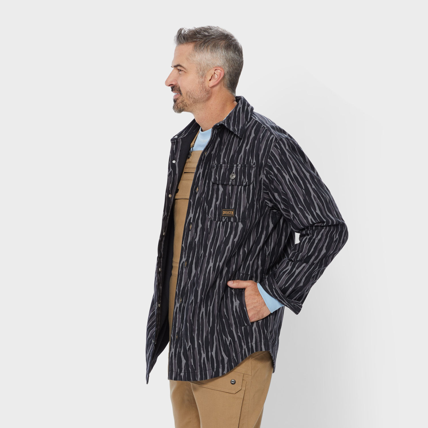 Men's Jersey-Lined Fire Hose Shirt Jac | Duluth Trading Company