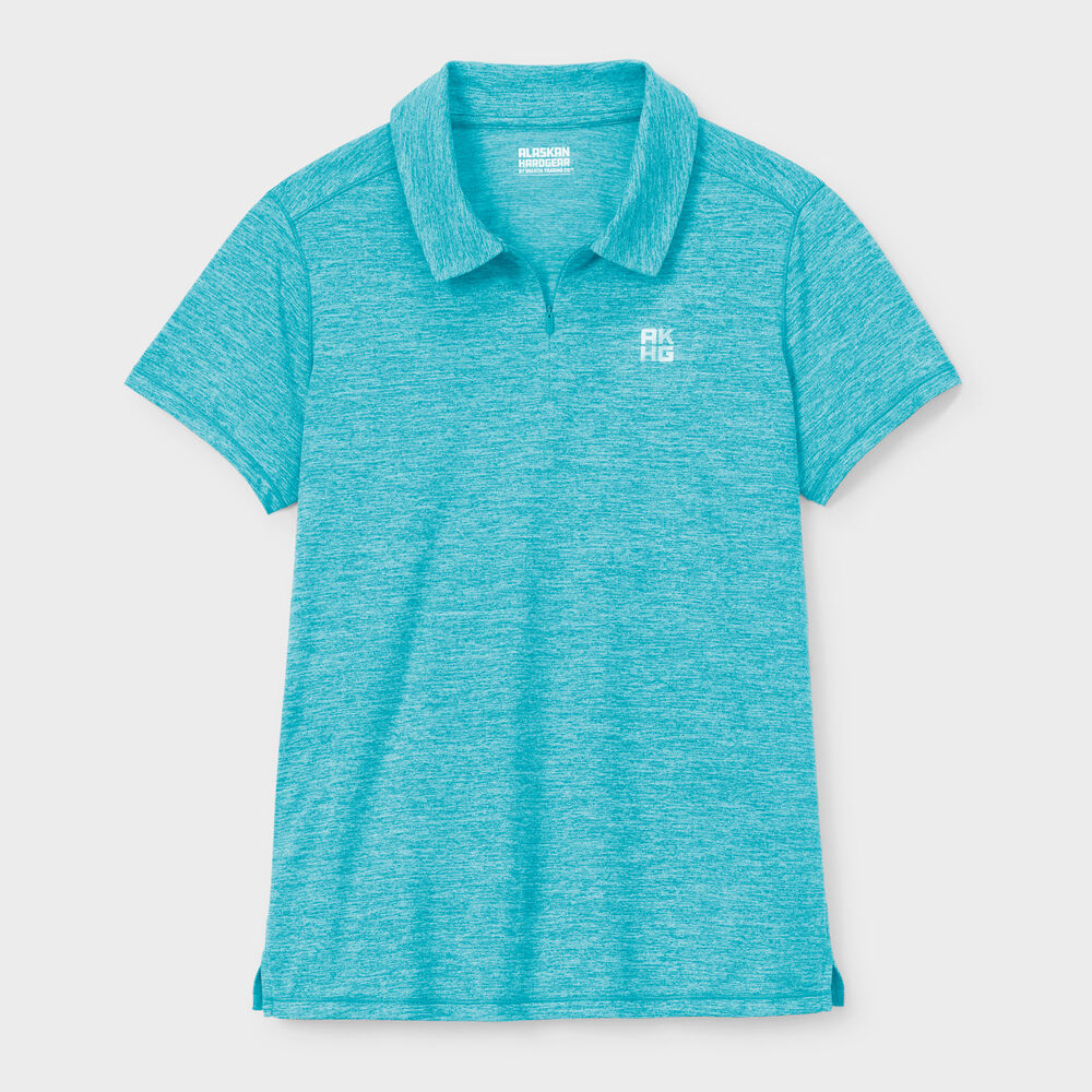 Women's AKHG Tun-Dry Short Sleeve Polo Main Image
