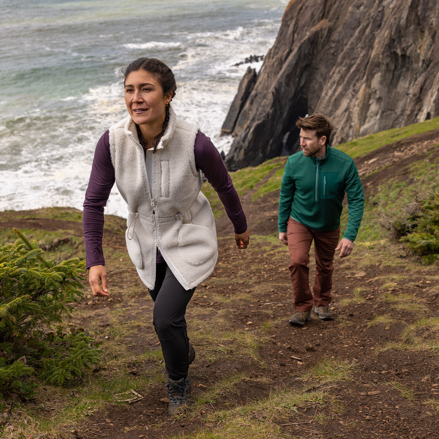 Women's AKHG Kindler Pile Fleece Vest | Duluth Trading Company