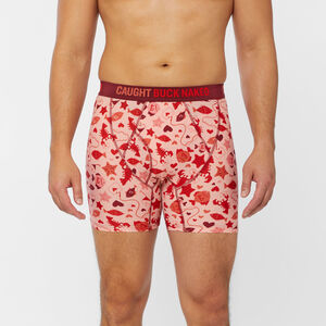 Men's Buck Naked Pattern Boxer Briefs