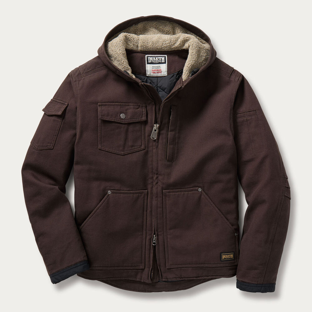 Men's Superior Fire Hose Hooded Jacket Main Image