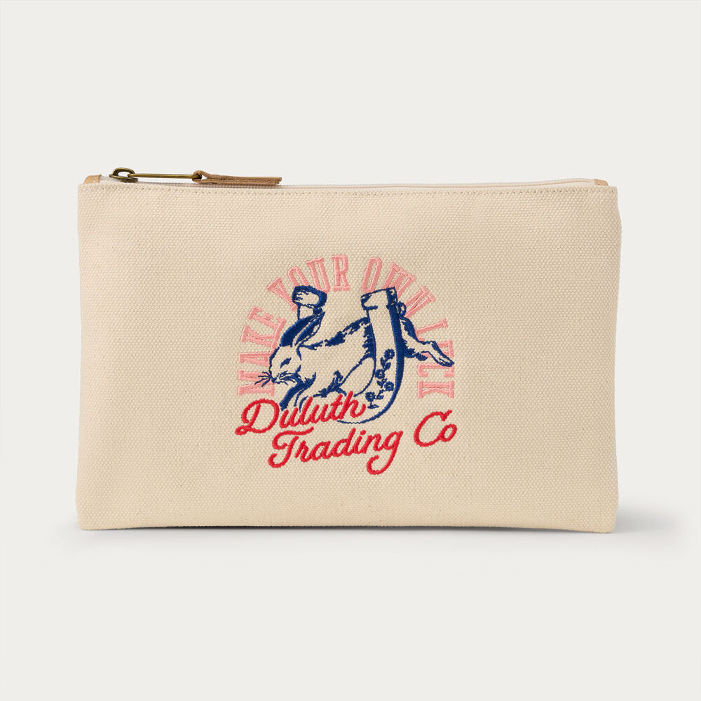 Canvas Embroidered Pouch MYO Main Image