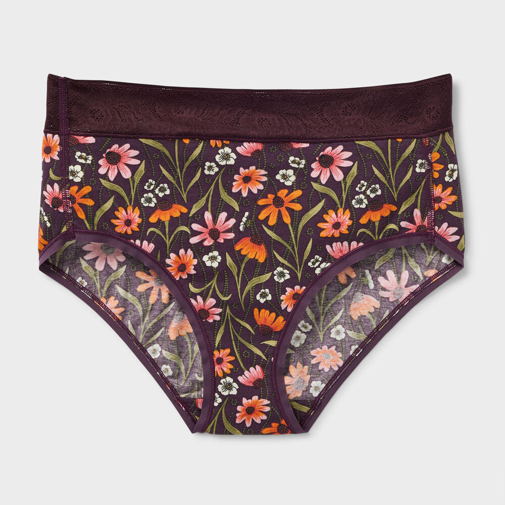 Women's Free Range Modern Lace Briefs PUX XXL Main Image