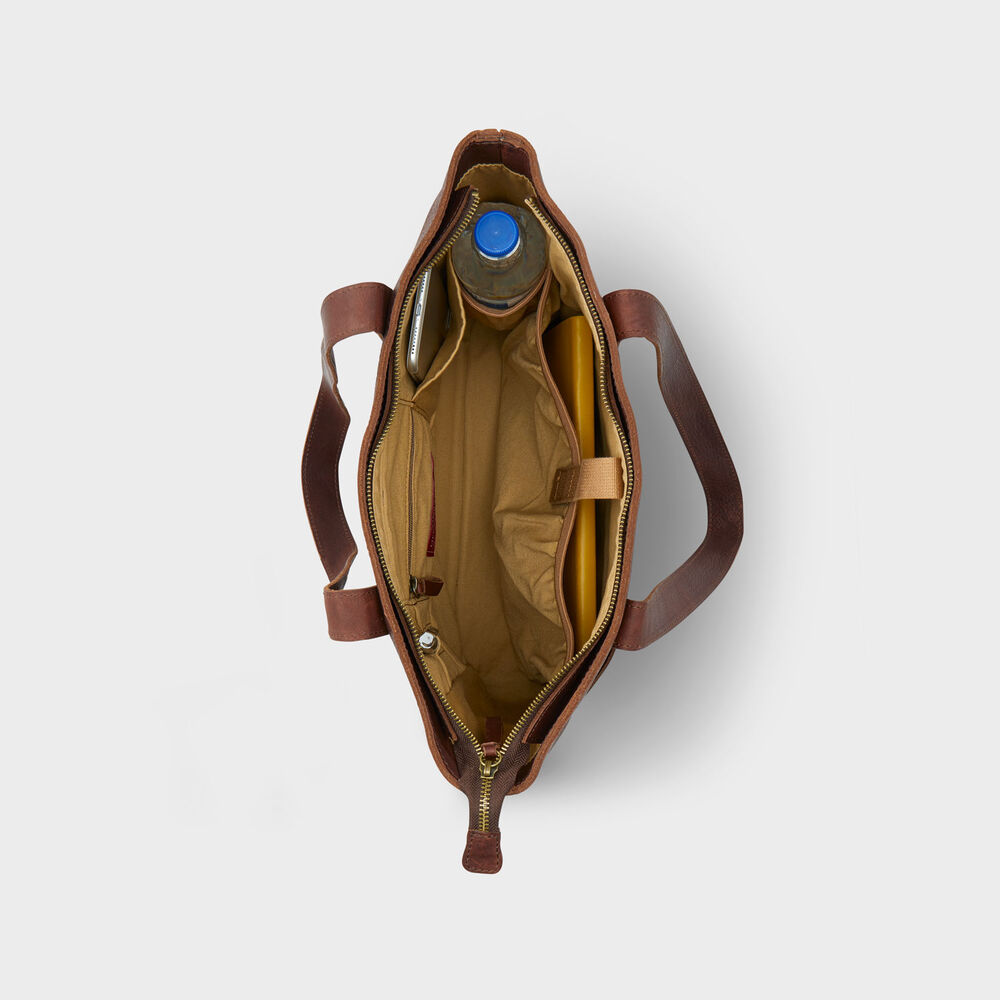 Lifetime Leather Tote Duluth Trading Company