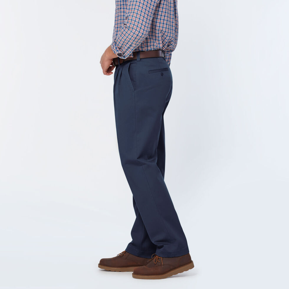 Men's DuluthFlex Ballroom Khaki Relaxed Fit Pleated Pants | Duluth Trading  Company