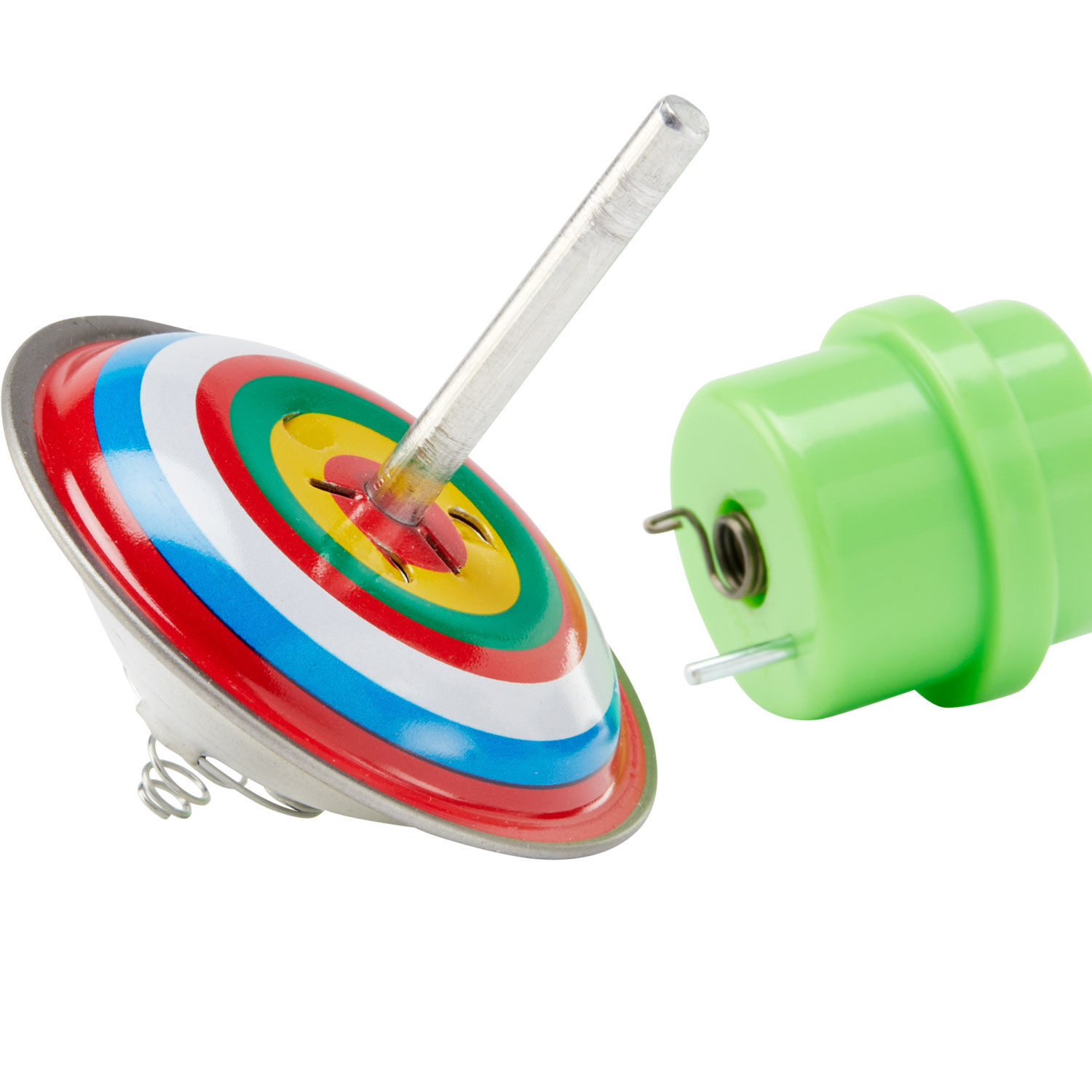 BOUNCING TIN TOPS - Klassisches Spring-Spielzeug