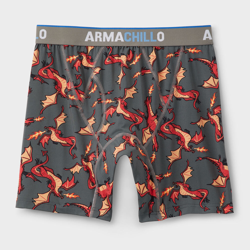 Men's Armachillo Cooling Pattern Boxer Briefs Main Image