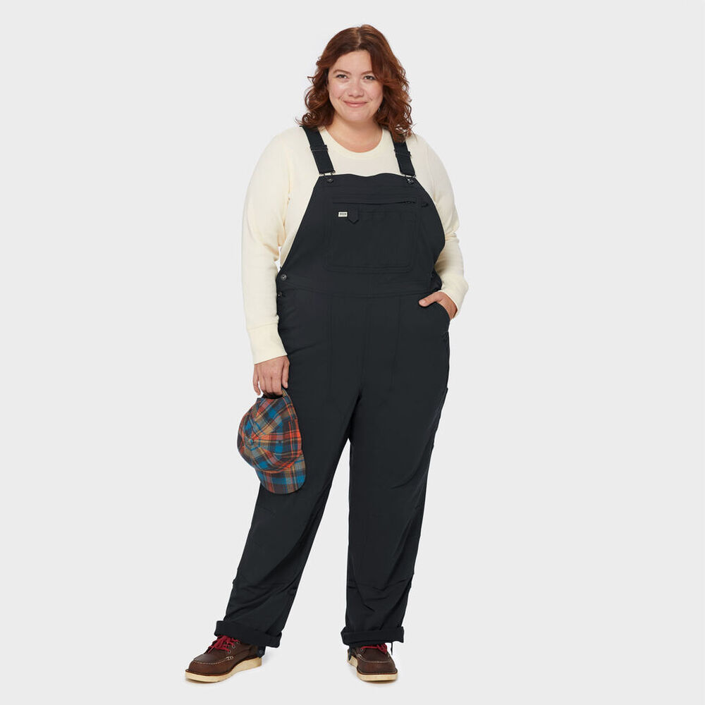 Women's Plus Heirloom Gardening Lined Bib Overalls Main Image