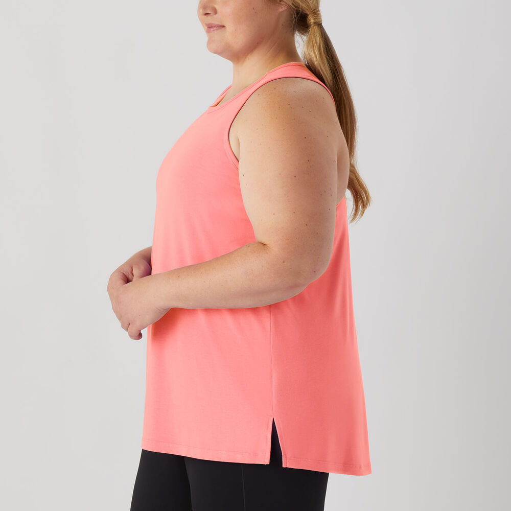 Women's Plus AKHG Renew Bamboo Racerback Tank Main Image