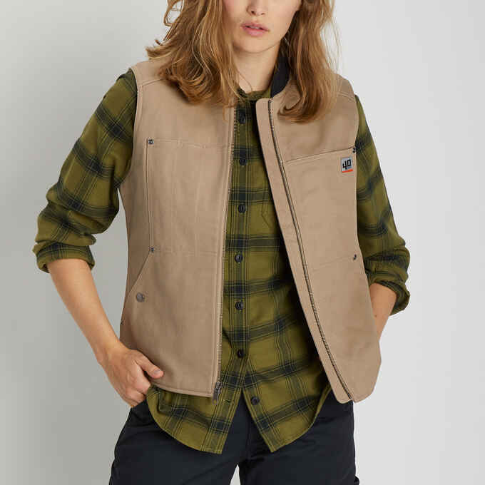 Women's 40 Grit Twill Insulated Vest