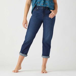 Women's Daily Denim High Rise Relaxed Crop Jeans