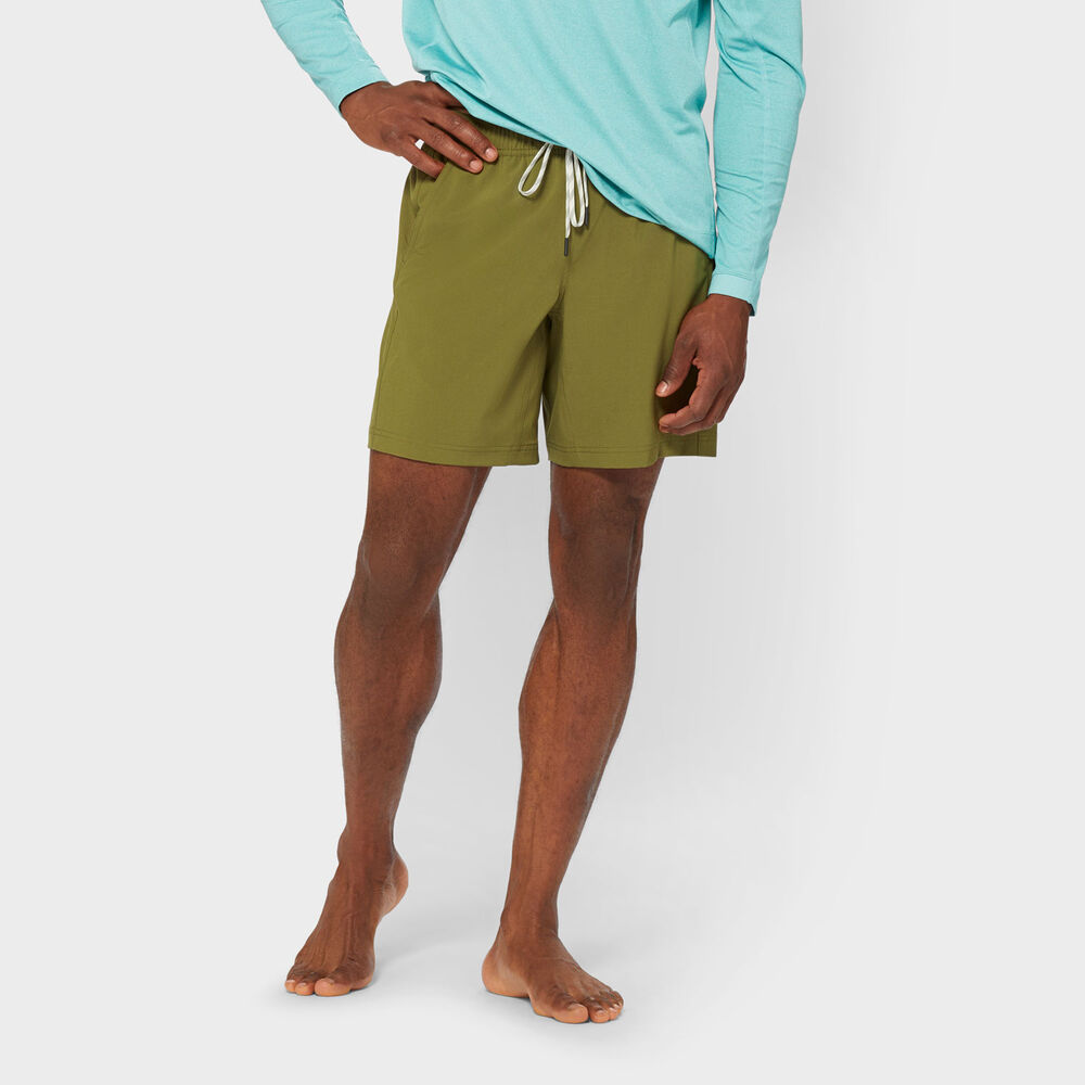 Men's AKHG Lost Lake 8'' Swim Shorts With Liner Main Image