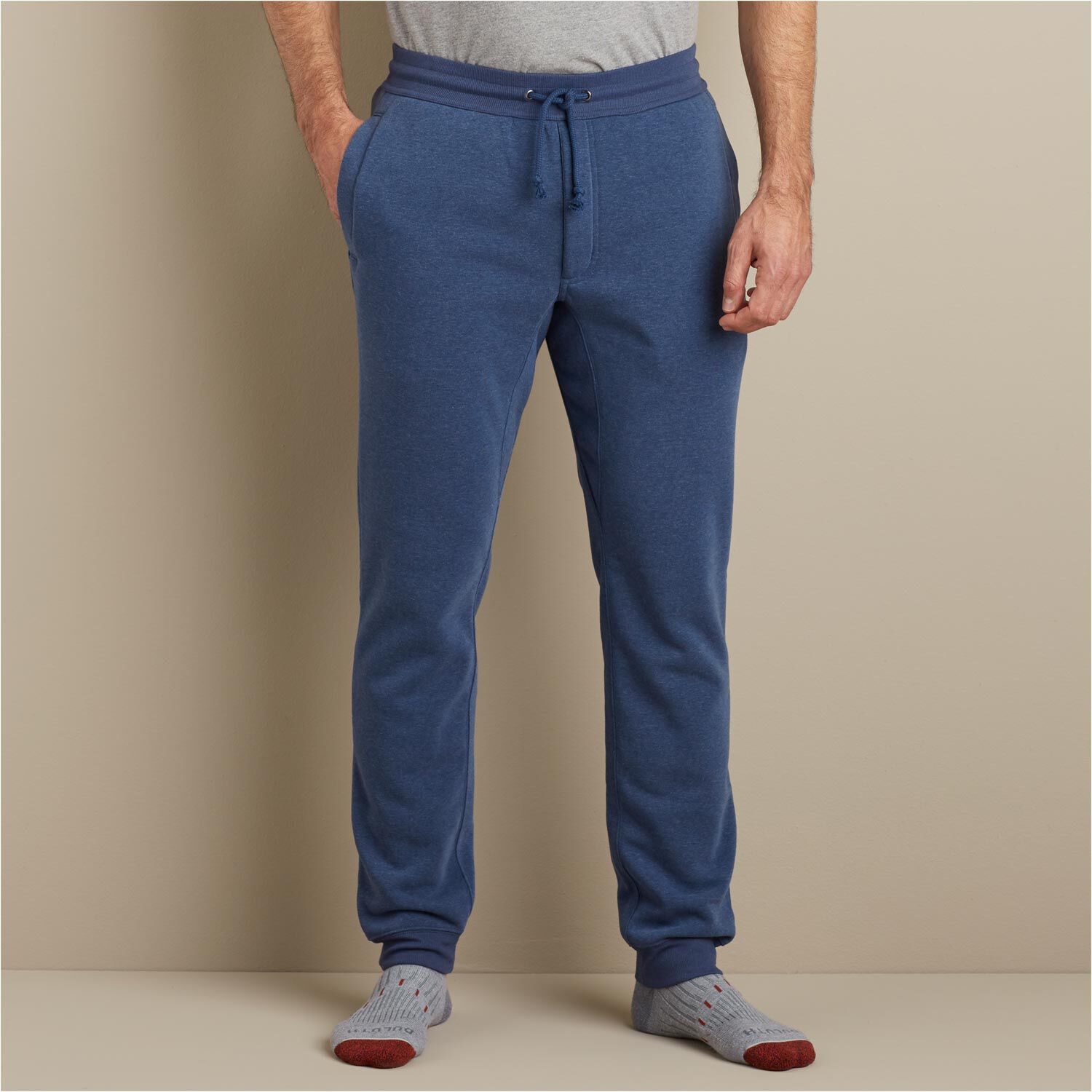 Men's sweatpants with fly and sales pockets