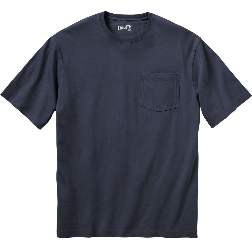 Men's Longtail T Standard Fit SS Crew with Pocket Main Image