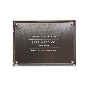 Best Made No Fire Without a Match Enamel Sign