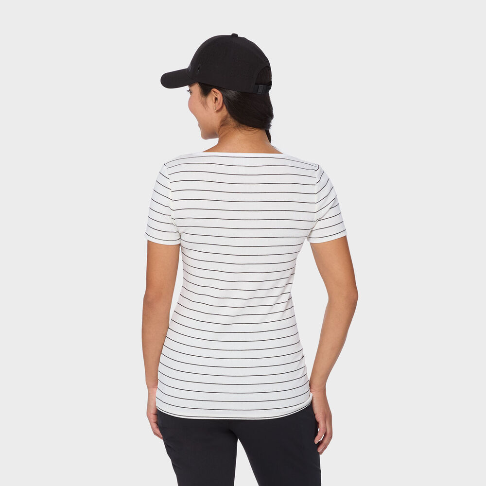 Women's No-Yank Luxe Rib Short Sleeve Tee Main Image