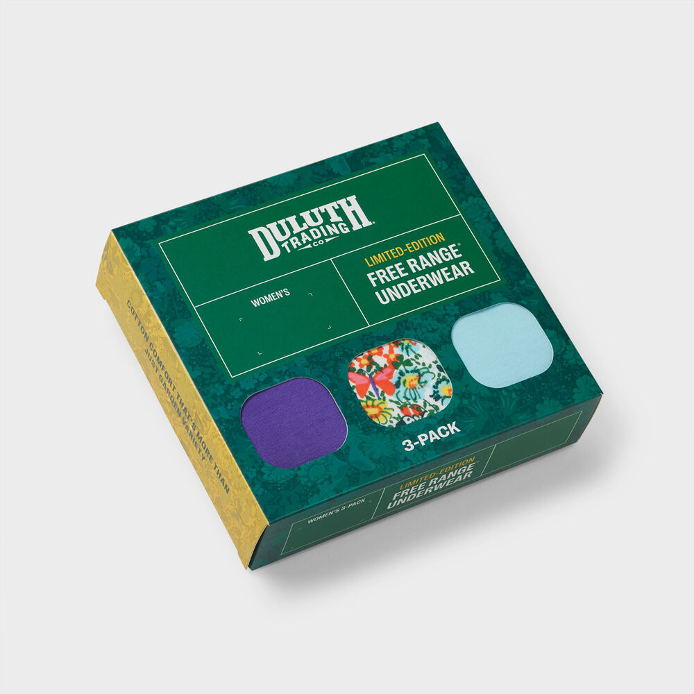 Women's Free Range Organic Cotton Briefs 3-Pack Main Image