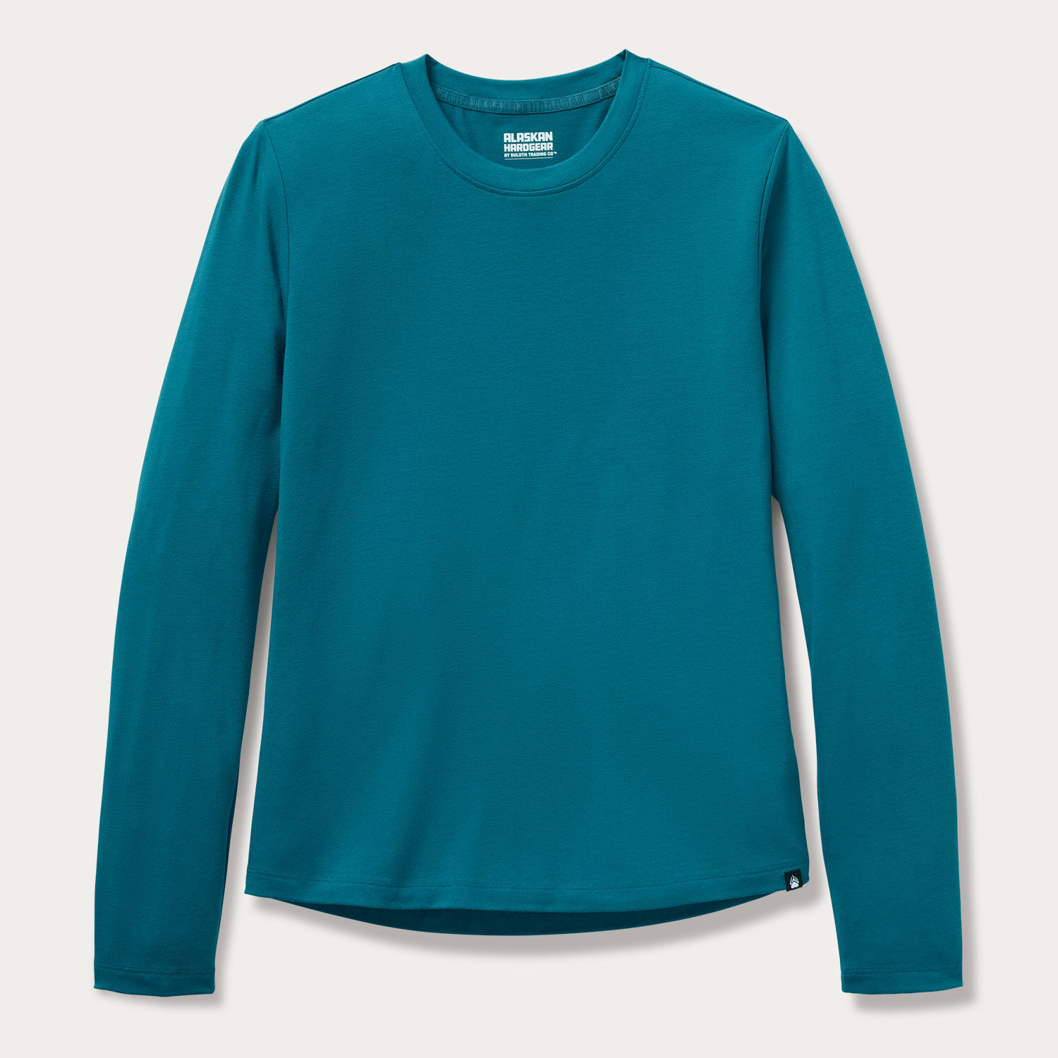 Women's Plus AKHG® Renew Bamboo Crewneck Long Sleeve Tee | Duluth